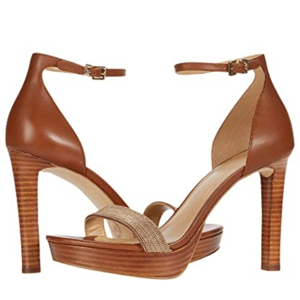 NWOB Michael Kors Margot Platform Open-Toe Heels